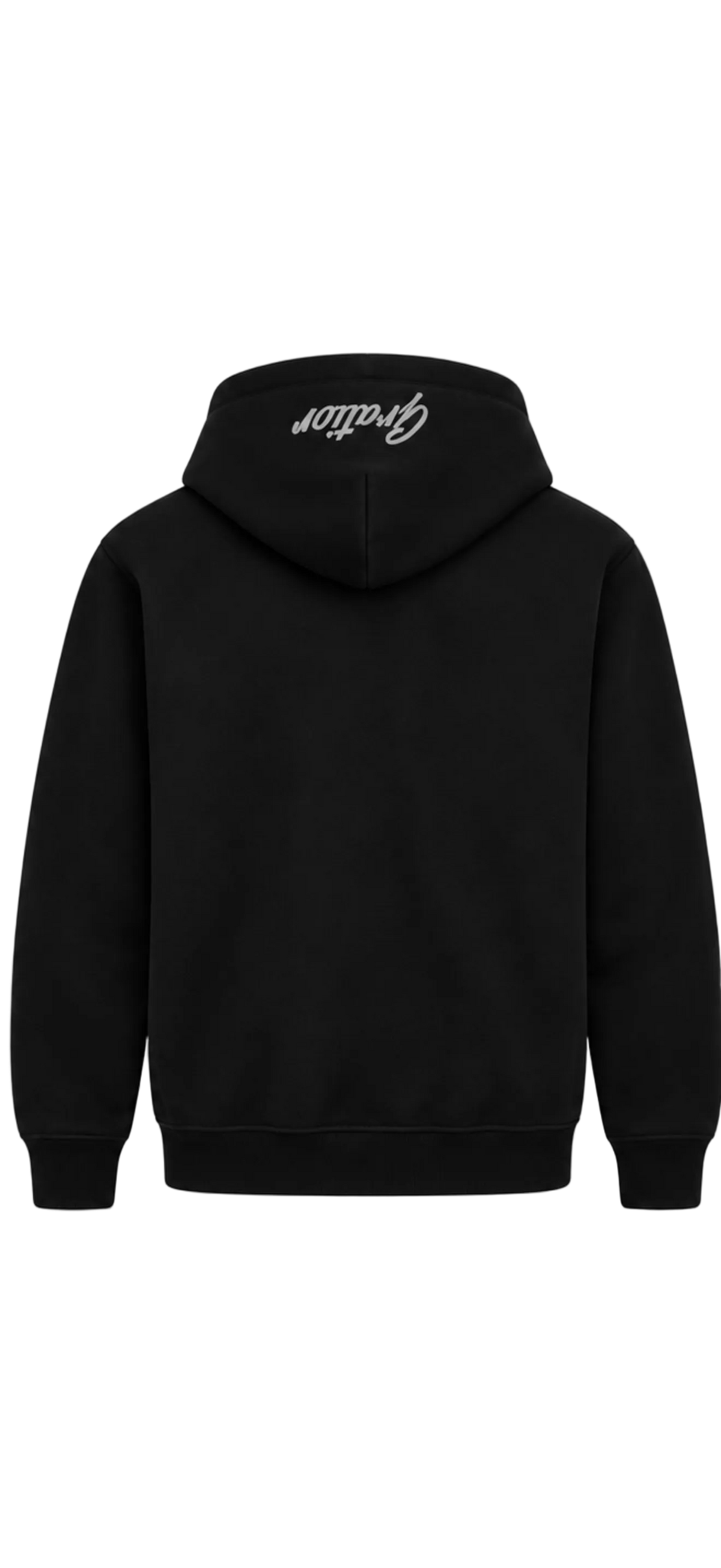 GRATIOR FOUNDATION FLEECE HOODIE — BLACK