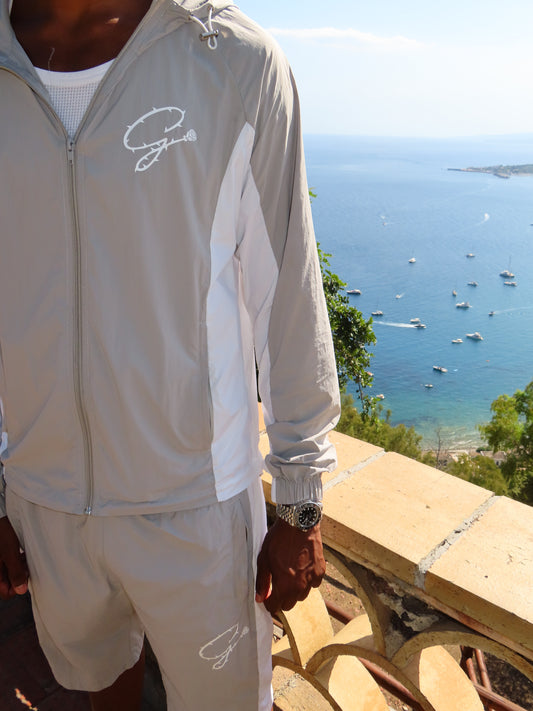 GRATIOR AEROSHELL JET JACKET — GREY