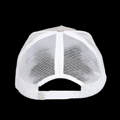GRATIOR SIGNATURE TRUCKER CAP — GHOST GREY & WHITE